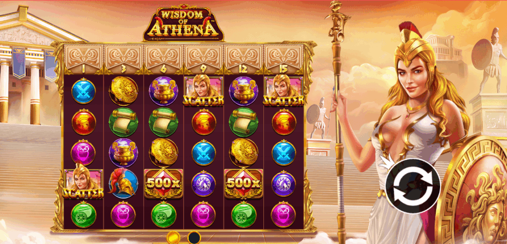 Slot Wisdom of Athena Play Demo in  Spain