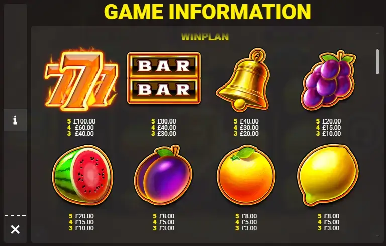 Majestic Fury Power 5 simbolos